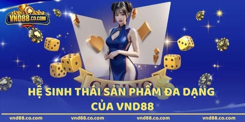 Hệ sinh thái sản phẩm đa dạng của VND88 